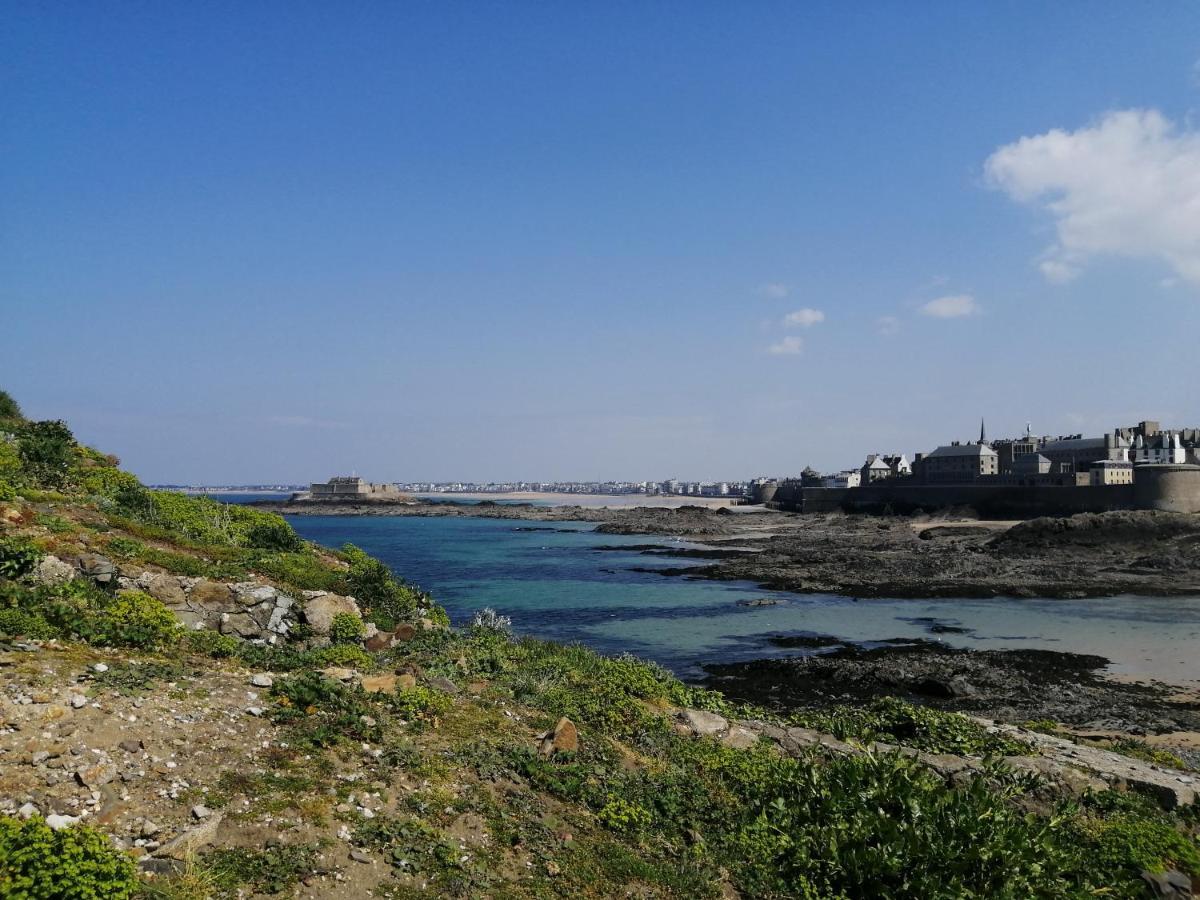 Appartement Saint-Malo 800M De La Plage ภายนอก รูปภาพ