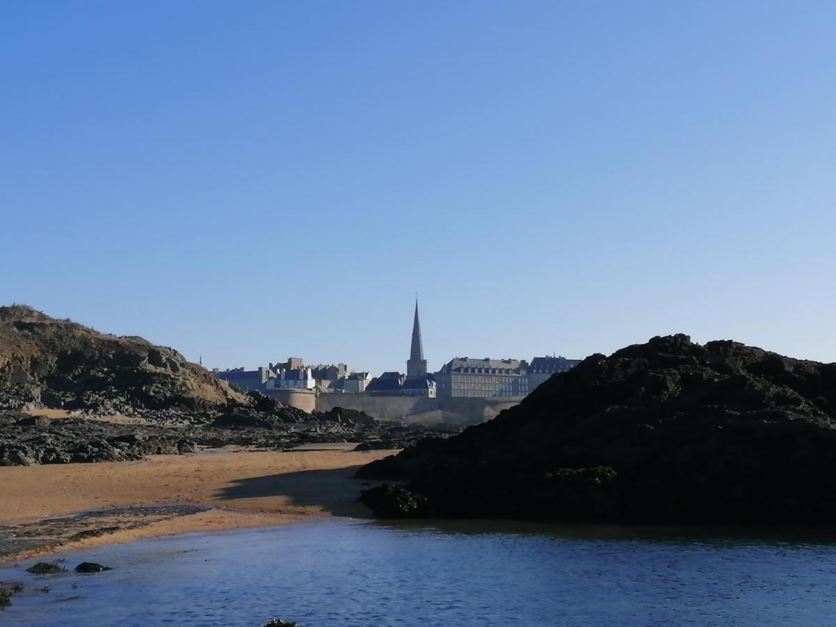 Appartement Saint-Malo 800M De La Plage ภายนอก รูปภาพ